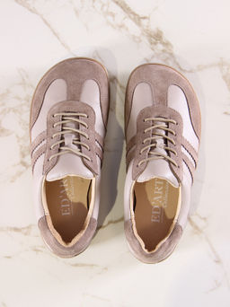 Босоногие кеды 184.natabr.Визон+капучино замша