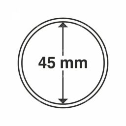Капсула CAPS для монет диаметром 45 мм LEUCHTTURM 303660