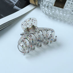 Цена за 12 шт. Краб для волос «Айлин», зубья, 6 см, МИКС