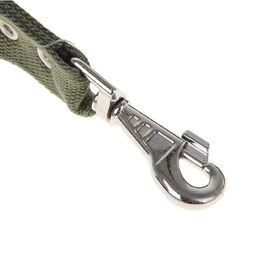 Поводок брезентовый 5 м х 3,5 см, тёмно-зелёный - Пижон фото 2