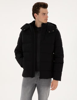 Siyah Kap__onlu _i_me Mont - Pierre cardin фото 10