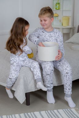 Пижама детская из интерлока пенье Дрёма котик - Амадэль фото 41