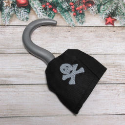 Цена за 4 шт. Карнавальный аксессуар "Пиратский крюк"