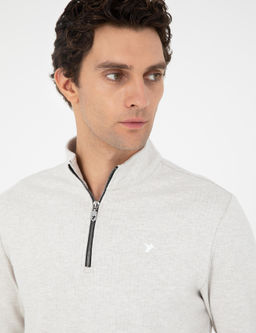 Толстовка стандартного кроя цвета экрю - Cacharel фото 2