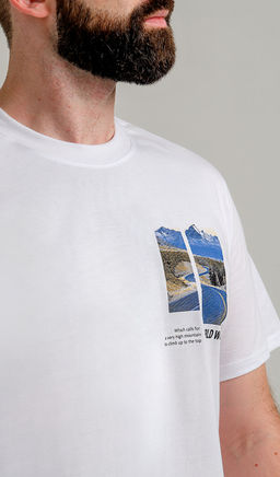 Арт. 61140 Футболка мужская 48-58 (6 шт) Цвет:белый