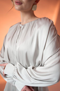 Платье Муза (жемчужный) - Эльза фото 37