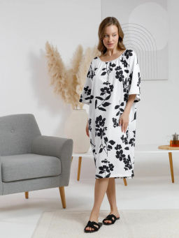 Платье Very Neat ЕВТ 5063 из хлопка белый  фото 9