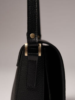 Сумка кожаная на плечо Azaro 31034 черный