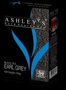 ASHLEYS. Earl Grey черный 100 гр. карт.пачка