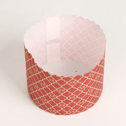 Цена за 1900 шт. Форма для кулича бумажная ХВ Красная, 11?8.5 см, одноразовая, красная - Simaland фото 2