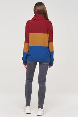 Свитер женский BY192-40017. 037/176/036/10480 ниагара/горчица/марсала/молоко