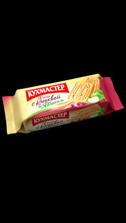 Печенье Кухмастер С клюквой и яблоком сахарное 170 г