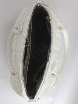 Сумка женская искусственная кожа VF-575013, 1отд+еврокарм, плечевой ремень, белый SALE 244847 - Adelia фото 8