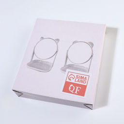 Зеркало с подставкой «Кошка» 16.5×22×11.7 см, (d=14.5 см), МИКС