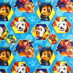 Цена за 10 шт. Бумага упаковочная, 70×100 см «Гонщик и Маршал», Щенячий патруль