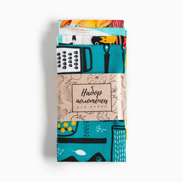 Набор полотенец Доляна Светлой Пасхи 35х60 см - 4 шт, 100% хлопок  фото 9