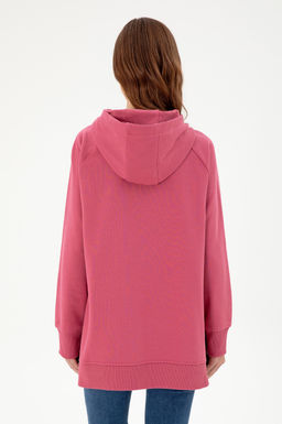 Женский розовый свитшот Неожиданная скидка в корзине - U.s. polo assn фото 5