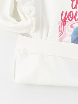 Bisiklet Yaka Elsa Bask?l? Uzun Kollu K?z ?ocuk Sweatshirt - Waikiki фото 2