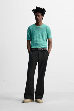 GRAPHIC PRINT KNIT T-SHIRT  OTIS KWAME KYE QUAICOE