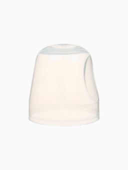 Бутылочка для кормления Крошка Я Basic «Медвежонок», классическое горло, от 3 мес., 250 мл., белый/бирюзовый