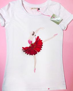 Эксклюзивная футболка Yana Pletneva упаковка плотный Zip пакет!