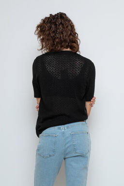 ЕВ 30143/ш/черный кардиган жен