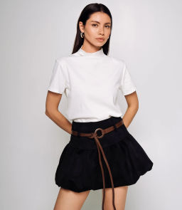 Юбка #КТ2851, чёрный