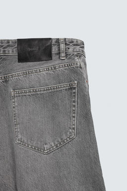 JEANS RELAXED BARREL FIT / Gris - Zara фото 11