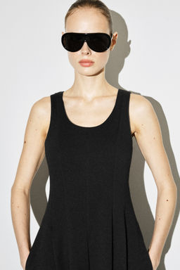 VESTIDO MIDI ESCULPIDO DE ALGOD?N - H&m фото 6