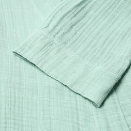 Халат жен.муслиновый LoveLife размер 46-48, цвет мятный, 100% хл, 4-сл, 235 г/м²