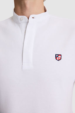 Erkek Beyaz Regular Fit Hakim Yaka Basic TiЕГrt - U.s. polo assn фото 6