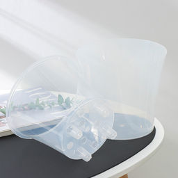 Кашпо для цветов со вставкой Santino «Арте», 3.5 л, пластик, прозрачное