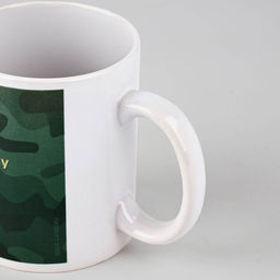 Кружка керамическая с сублимацией Настоящему герою. 23 февраля, 320 мл