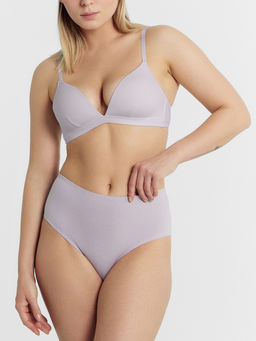 Цена за 2 штуки! Трусы женские макси в фиолетовом цвете вистерия 412075