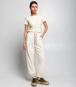 Футболка #КТ9005 (1), кремовый