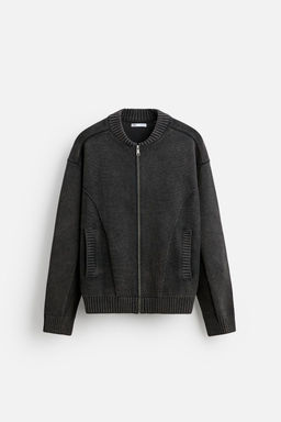 ZIP-UP KNIT JACKET - Zara фото 7