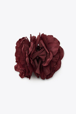 FABRIC HAIR CLIP WITH FLOWER - Zara фото 4