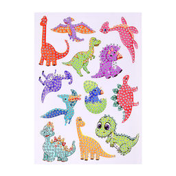 Мозаика алмазная "Парк динозавров" в коробке