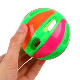 Погремушка Яркий шар, цвет МИКС, Крошка Я  фото 4