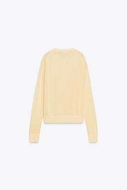 PLAIN KNIT SWEATER - Zara фото 7