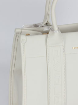 Сумка женская искусственная кожа DJ-CM 7172-COCONUT CREAM, 2отд, плечевой ремень, кремовый SALE 263821 - Adelia фото 8