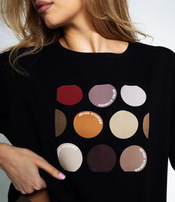 Футболка #КТ6239, чёрный