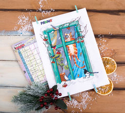 Набор для вышивания PANNA VK-7004 Орнитолог 18.5 х 24 см