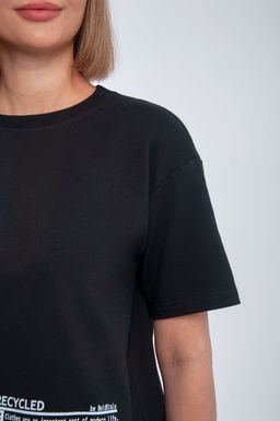 Арт. 2369 Костюм женский с шортами 42-50 (5 шт) Цвет:верх-черный,низ-черный - Калинка фото 5