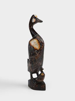 Сувенир «Утка с утёнком», 52×9×17 см, дерево