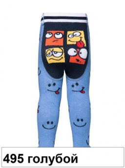 Колготки дет. TIP-TOP 4С-01СП, р.62-74 (30) - 495 голубой - Conte elegant фото 2