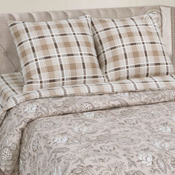 Постельное белье Ода (поплин DE LUXE) 2 сп. с Евро/Пододеяльник: 1 шт. - 215*175; Простыня: 1 шт. - 215*240; Наволочка: 2 шт. - 70*70; DE LUXE - Артпостель фото 2