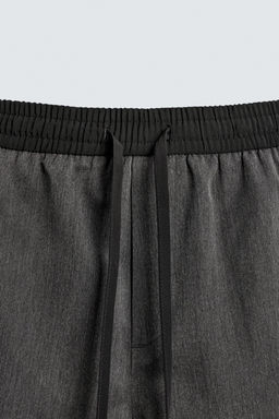 CONTRAST WAIST BERMUDA SHORTS - Zara фото 8