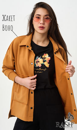 Футболка Цветы Цвет:как на фото - Rash фото 3