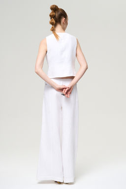 Жилет ЛЕН - Жан и параскева фото 5